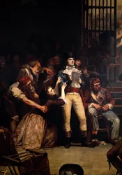La Chiamata per le Ultime Vittime del Terrore, 7-9 Termidoro, Anno 2 (25-27 luglio 1794), dettaglio centrale, 1850